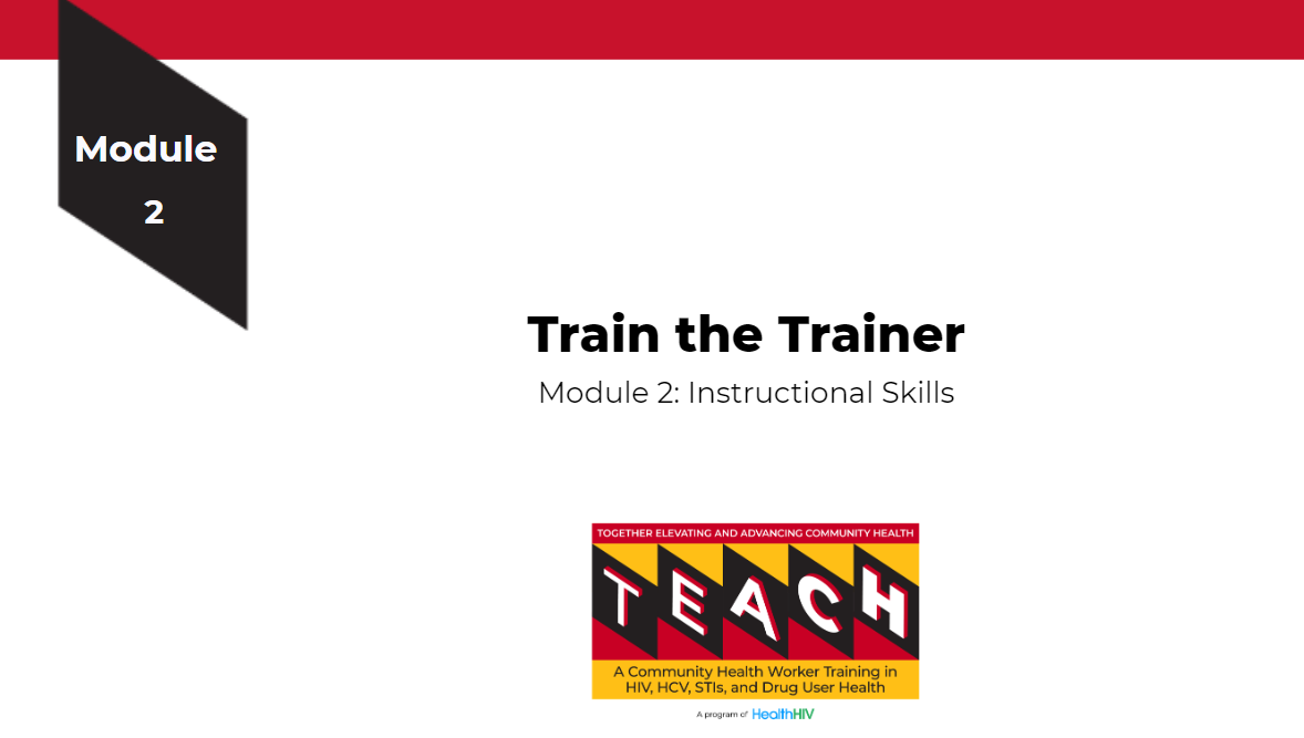Train the Trainer Module 2