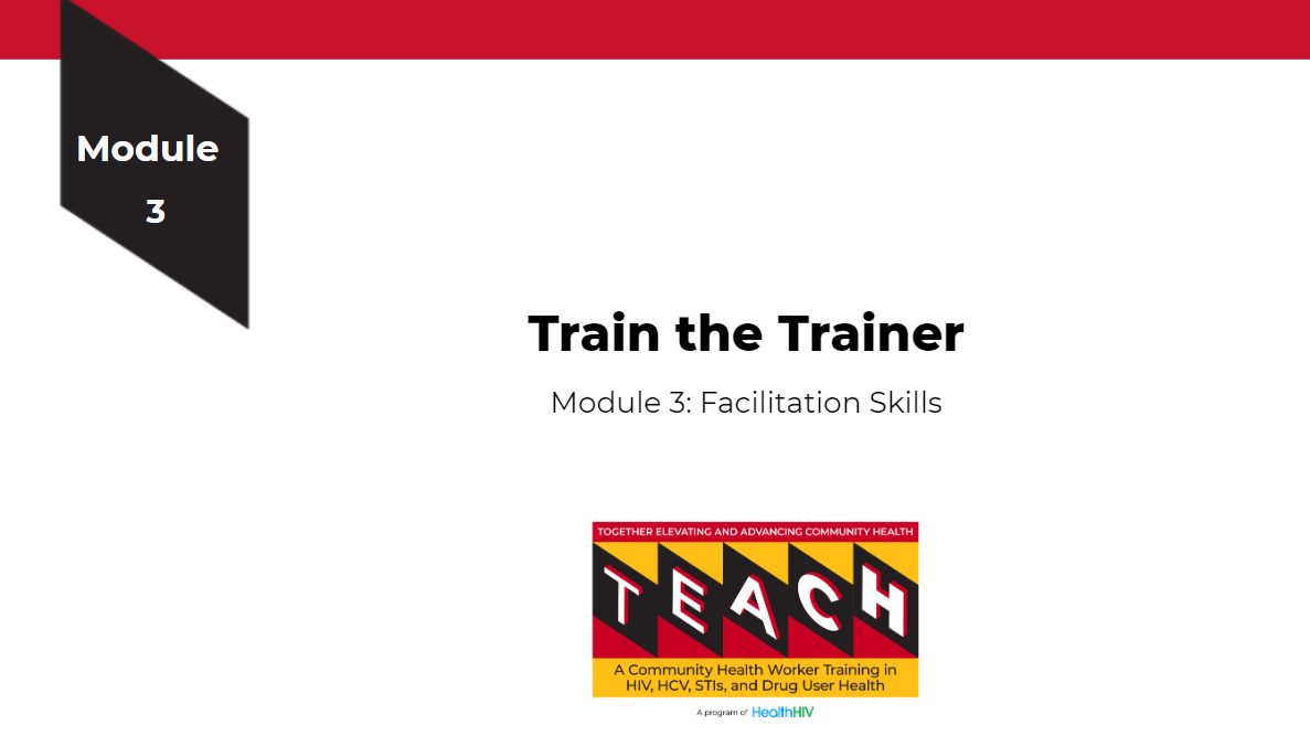 Train the Trainer Module 2