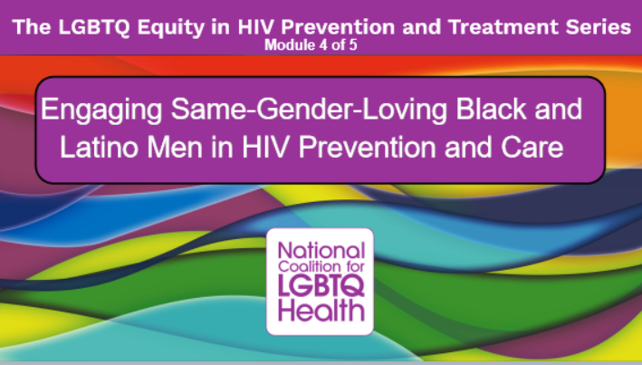 Title Engaging Same-Gender-Loving Black and Latino Men in HIV Prevention and Care