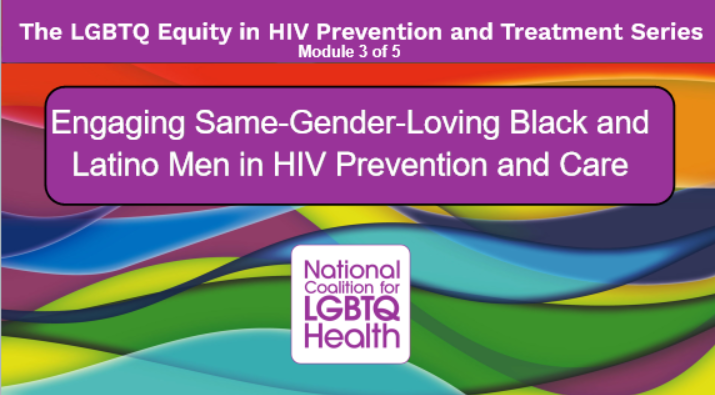 Title Engaging Same-Gender-Loving Black and Latino Men in HIV Prevention and Care
